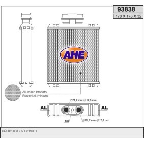 Achetez des Radiateur de chauffage AHE 93838 à prix pour 101,92 €