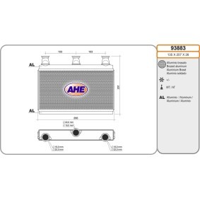 Comprar Radiador de calefacción de AHE 93883 a bajo precio de 66,46 €