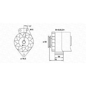 Lichtmaschine von MAGNETI MARELLI
