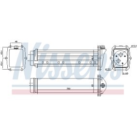 Köp Intercooler av NISSENS 96432 till det låga priset 2794,05 kr