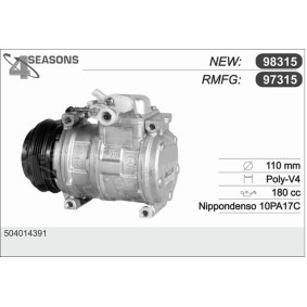 Kjøp AC-kompressor av AHE 97315 til den lave prisen 6129,33 NOK