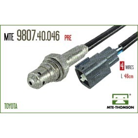 Køb Lambdasonde af MTE-THOMSON 9807.40.046 til den lave pris 629,00 DKK