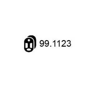 Köp Hållare till avgassystem av ASSO 99.1123 till det låga priset 521,05 kr