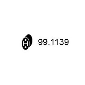 Köp Hållare till avgassystem av ASSO 99.1139 till det låga priset 515,90 kr