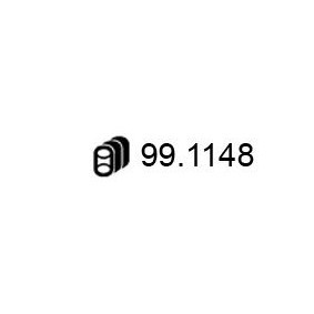 Köp Hållare till avgassystem av ASSO 99.1148 till det låga priset 531,23 kr