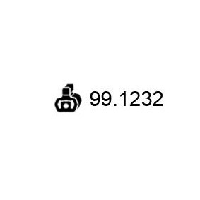 Halter, Abgasanlage 99.1232 für MEGANE I Grandtour (KA0/1_) für 36,27 CHF