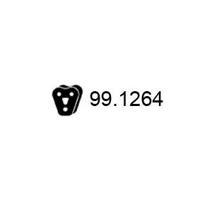 Köp Hållare till avgassystem av ASSO 99.1264 till det låga priset 529,94 kr