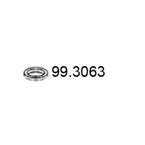 Köp Clipavgasrör av ASSO 99.3063 till det låga priset 530,71 kr
