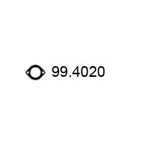 Kjøp Pakning, eksosrør av ASSO 99.4020 til den lave prisen 565,40 NOK