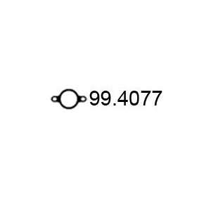 Kjøp Pakning, eksosrør av ASSO 99.4077 til den lave prisen 555,47 NOK