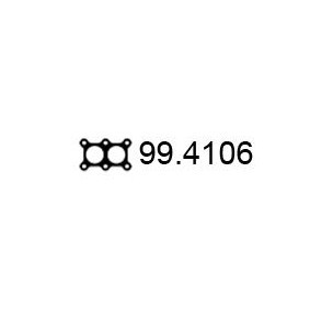 Kjøp Pakning, eksosrør av ASSO 99.4106 til den lave prisen 539,16 NOK