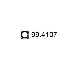 Kjøp Pakning, eksosrør av ASSO 99.4107 til den lave prisen 556,75 NOK