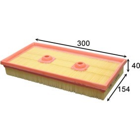 Luftfilter von JS ASAKASHI A0339