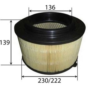 Luftfilter von JS ASAKASHI A25003