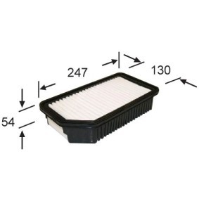 Luftfilter von JS ASAKASHI für ECLIPSE Cabriolet (D5_A) günstig online kaufen