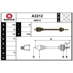 Antriebswelle A3212