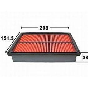 Luftfilter von JS ASAKASHI A462J