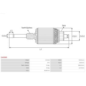 DAIHATSU Lichtmaschine von AS-PL