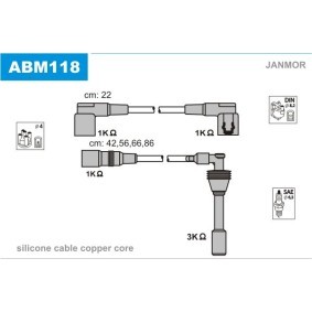 Compre Jogo de cabos de ignição da JANMOR ABM118 a um preço baixo por 168,90 €