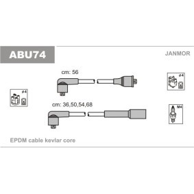 Compre Jogo de cabos de ignição da JANMOR ABU74 a um preço baixo por 11,76 €