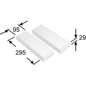 Compre Filtro, ar do habitáculo da JS ASAKASHI AC8505SET a um preço baixo por 135,57 €