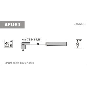 Compre Jogo de cabos de ignição da JANMOR AFU63 a um preço baixo por 14,15 €