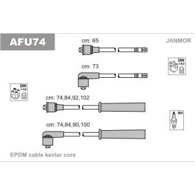 Compre Jogo de cabos de ignição da JANMOR AFU74 a um preço baixo por 25,17 €