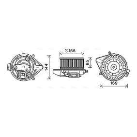 Gebläsemotor für SEAT von AVA COOLING SYSTEMS
