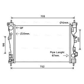 Acquista Radiatore motore da AVA COOLING SYSTEMS ALA2121 a buon mercato per soli 237,42 €