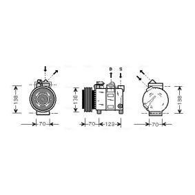 Acquista Compressore aria condizionata da AVA COOLING SYSTEMS ALAK016 a buon mercato per soli 488,73 €