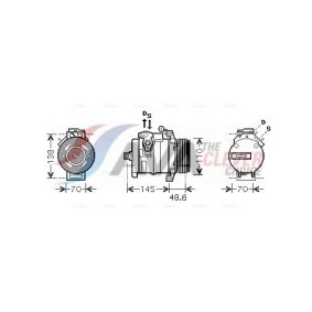 Acquista Compressore aria condizionata da AVA COOLING SYSTEMS ALK133 a buon mercato per soli 543,99 €