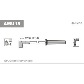 Achetez des Kit de câbles d'allumage JANMOR AMU18 à prix pour 20,06 €