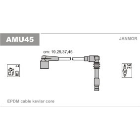 Compre Jogo de cabos de ignição da JANMOR AMU45 a um preço baixo por 19,09 €