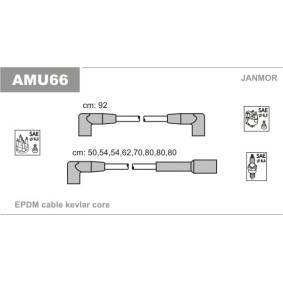 Compre Jogo de cabos de ignição da JANMOR AMU66 a um preço baixo por 18,39 €