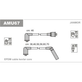 Compre Jogo de cabos de ignição da JANMOR AMU67 a um preço baixo por 16,13 €