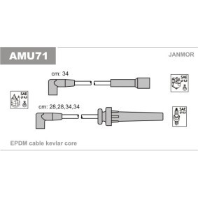 Compre Jogo de cabos de ignição da JANMOR AMU71 a um preço baixo por 18,02 €