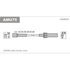 Compre Jogo de cabos de ignição da JANMOR AMU75 a um preço baixo por 17,97 €
