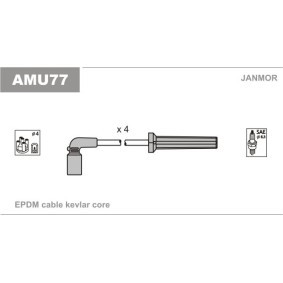 Compre Jogo de cabos de ignição da JANMOR AMU77 a um preço baixo por 18,29 €