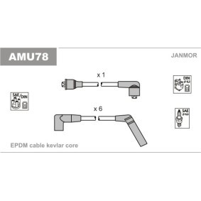 Compre Jogo de cabos de ignição da JANMOR AMU78 a um preço baixo por 17,15 €