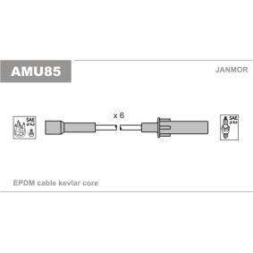 Compre Jogo de cabos de ignição da JANMOR AMU85 a um preço baixo por 18,39 €