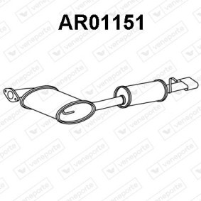 Endschalldämpfer AR01151 von VENEPORTE günstig für 192,95 € online kaufen