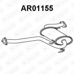 Mittelschalldämpfer AR01155