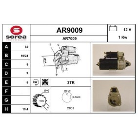 Anlasser AR9009