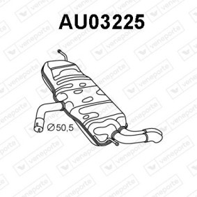 Endschalldämpfer AU03225 von VENEPORTE günstig für 85,85 € online kaufen