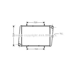 Achetez des Radiateur du moteur PRASCO AU2023 à prix pour 1060,46 €