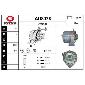 Köp Generator av SNRA AU8026 till det låga priset 2200,27 kr