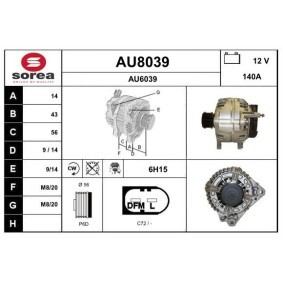 Lichtmaschine von SNRA