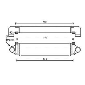 Kjøp Intercooler av AVA COOLING SYSTEMS AUA4218 til den lave prisen 2902,60 NOK