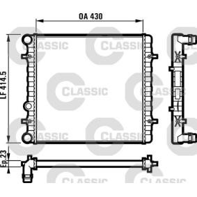 Achetez des Radiateur du moteur VALEO 231607 à prix pour 42,19 €