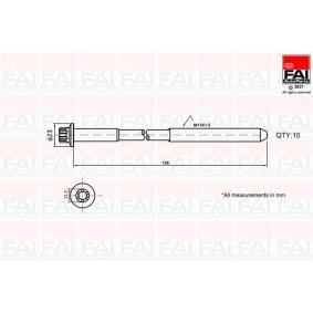 Zylinderkopfschraubensatz B1139 NISSAN NOTE von FAI AutoParts